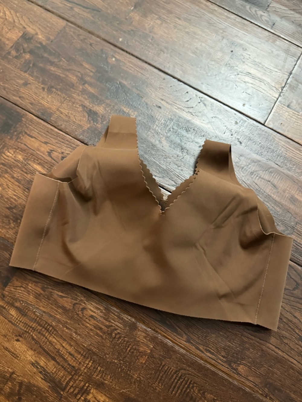 Evelyn & Bobbie Evelyn Seamless Wireless Bra - Brown Size XL - Picture 7 of 16